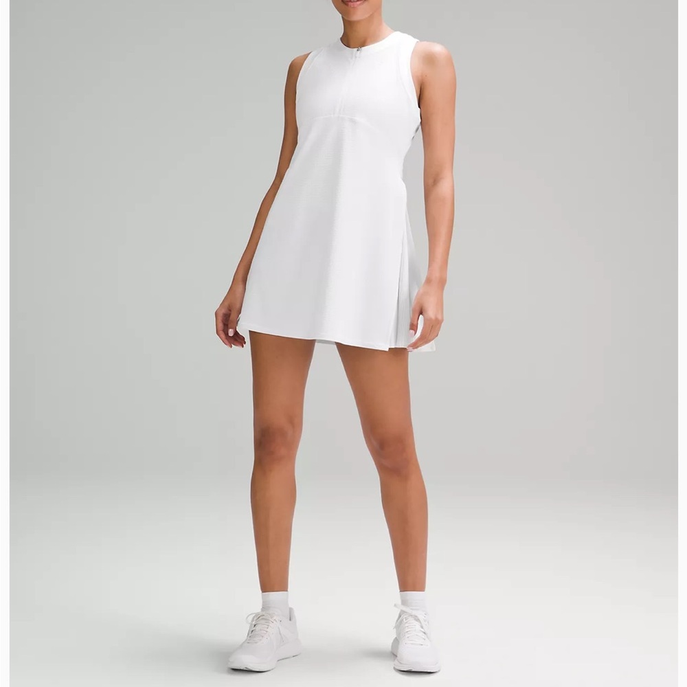 Lululemon Grid-Texture Sleeveless Tennis Dress